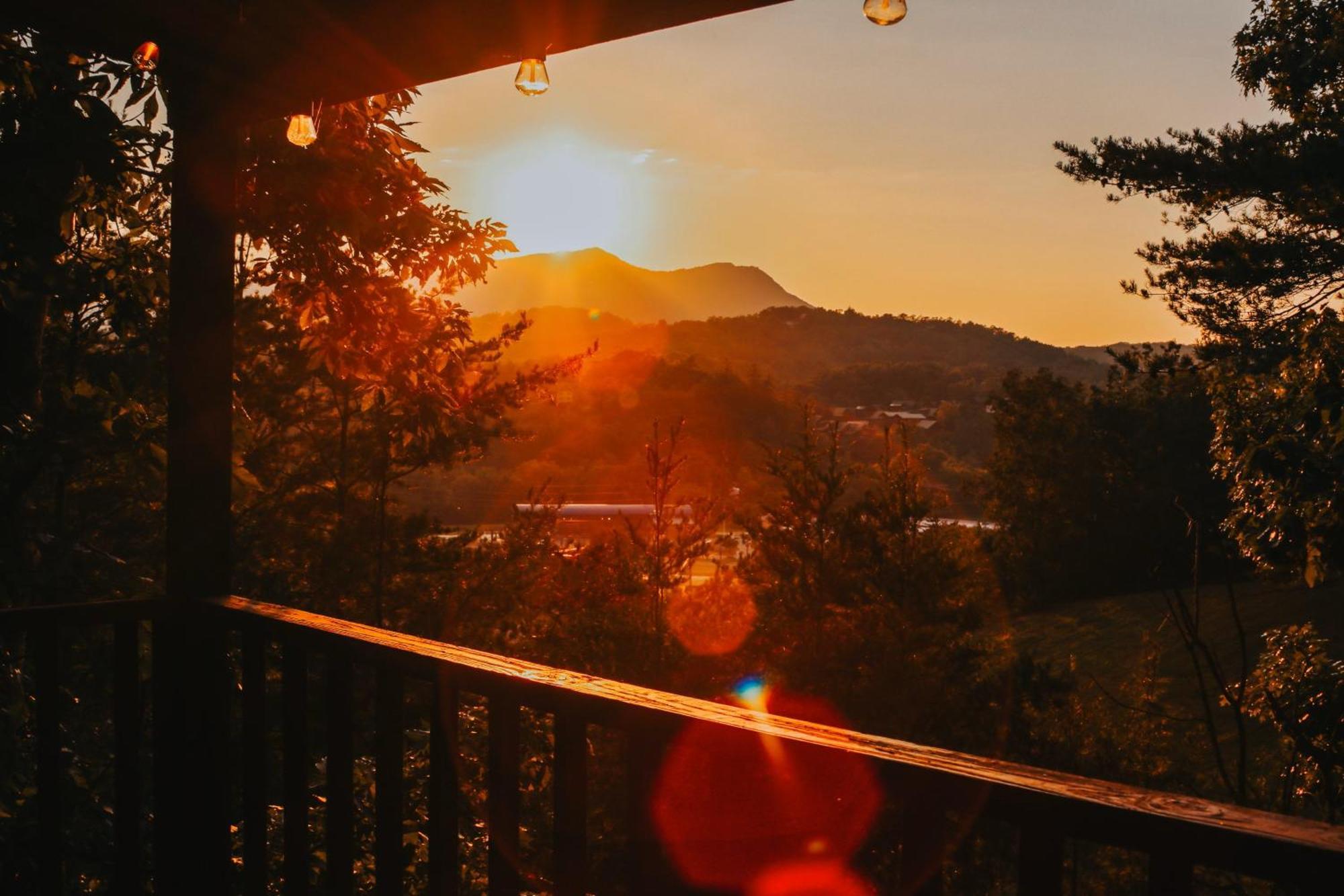 Bluff Mountain View Villa Pigeon Forge Exterior foto